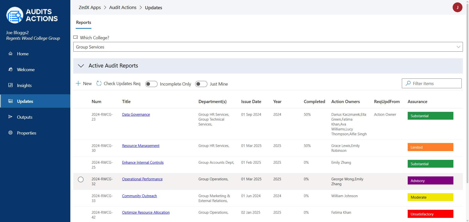 ZedxApps Audit Actions sc1 l